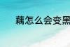 藕怎么会变黑 为什么藕会变黑