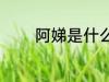 阿娣是什么意思 阿娣的意思