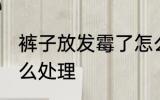裤子放发霉了怎么办 裤子放发霉了怎么处理